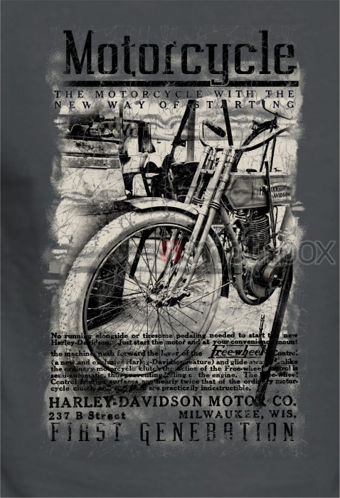 vintage motor cycle